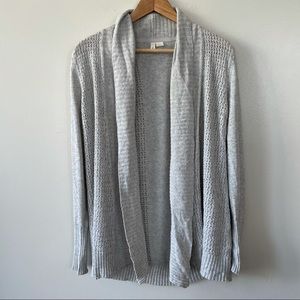 Anthropologie Moth cardigan sweater gray M